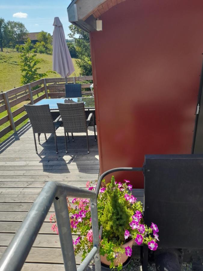 Eisenbahnromantik Im Urlaub Heinsdorfergrund Exterior photo